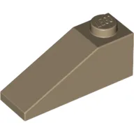 Brick Sloped 33° 3 x 1 / Dark Tan