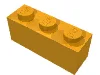 Brick 1 x 3 / Medium Orange