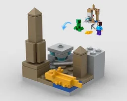Shaft with Stalactites 30647 Alternate Build