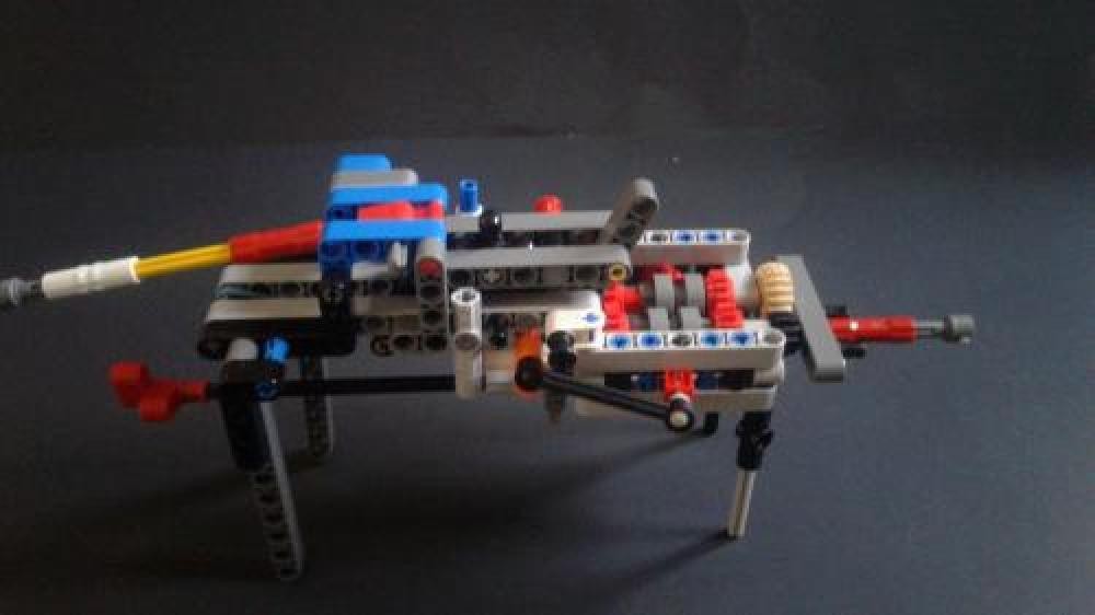 Lego 4-SPEED SEQUENTIAL PADDLE-SHIFT GEARBOX VERSION 2.0!!!