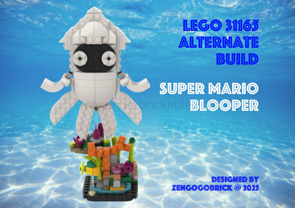 Lego 31165 Super Mario – Blooper