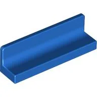 Panel 1 x 4 x 1 with Rounded Corners [Thick Wall] / Blue