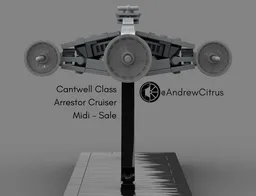 Cantwell Class Arrestor Cruiser | Star Wars Midi-Scale