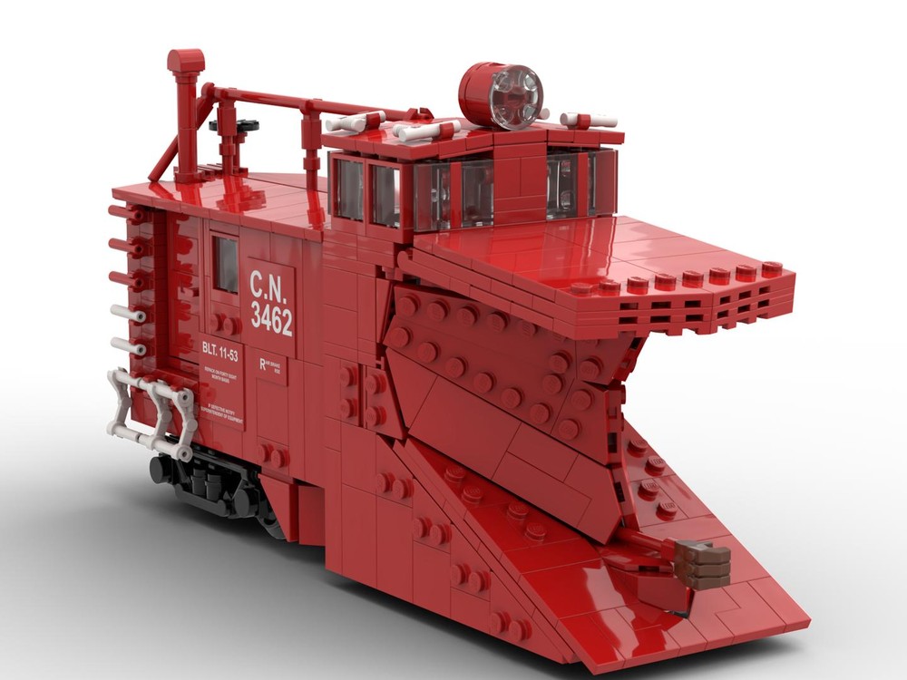 Lego Canadian National Canadian Type Snowplow