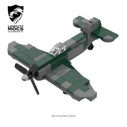 Spitfire WWII Mini Aircraft MOC