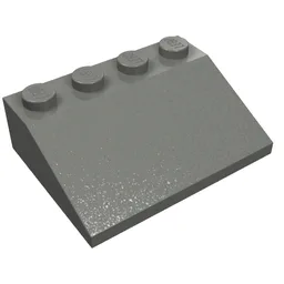 Brick Sloped 33° 3 x 4 / Dark Bluish Gray
