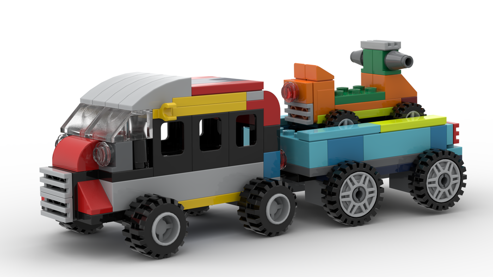 Lego 10696 car trailer