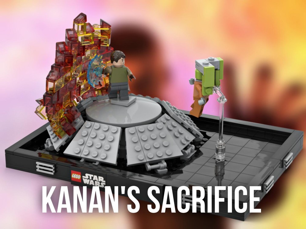 Lego Kanan's Sacrifice Diorama