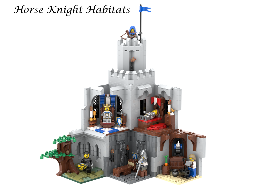 Lego Horse Knight Habitats