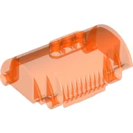 Container Cylindrical 3 x 8 x 5 with Pin Holes / Trans-Neon Orange