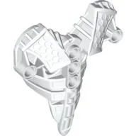 Large Figure Torso Cover, Armour, Toa Inika (Type 2) [Plain] / White
