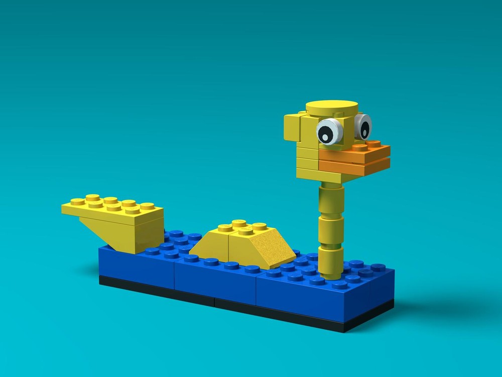 Lego Loch Ness Duck