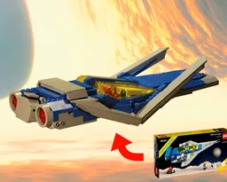 Insterstellar Ranger, Classic Space style | 10497 Galaxy Explorer alt-build