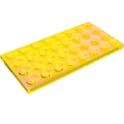 Plate 4 x 8 / Trans-Yellow