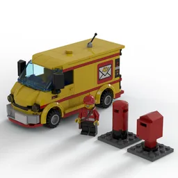 Medium Panel Mail Van - LM