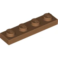 Plate 1 x 4 / Medium Nougat