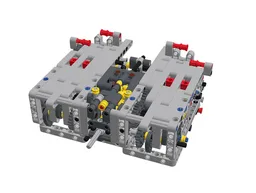 Lego sequential dual clutch gearbox (DSG) 8 speeds