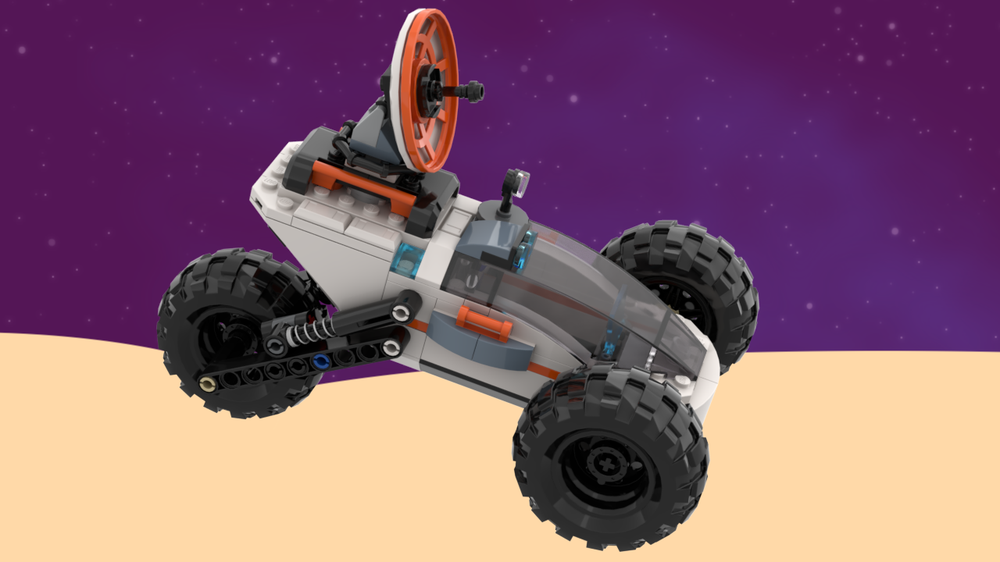 Lego City Space Communications Trike MOC