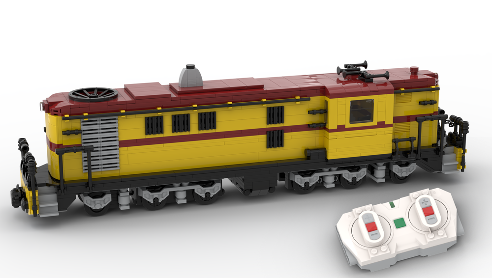 Lego Locomotive Diesel - Trainorama 830 class - MOC