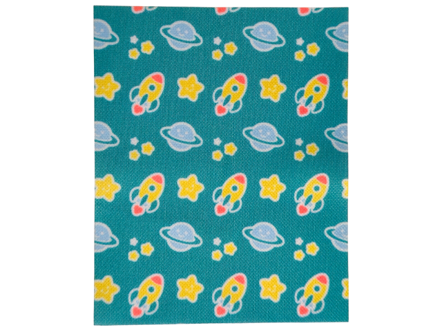 Lego Duplo Blanket, Baby 8 x 10 with Rockets, Planets, Stars print