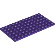 Plate 6 x 12 / Dark Purple