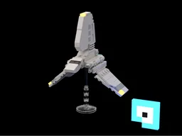 Microscale Lambda-class T-4a imperial shuttle