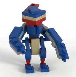 Greninja - AshGreninja Minifigure Scale