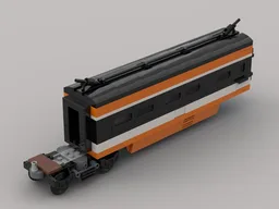 Wagon with five seats for the Lego Horizon Express 10233