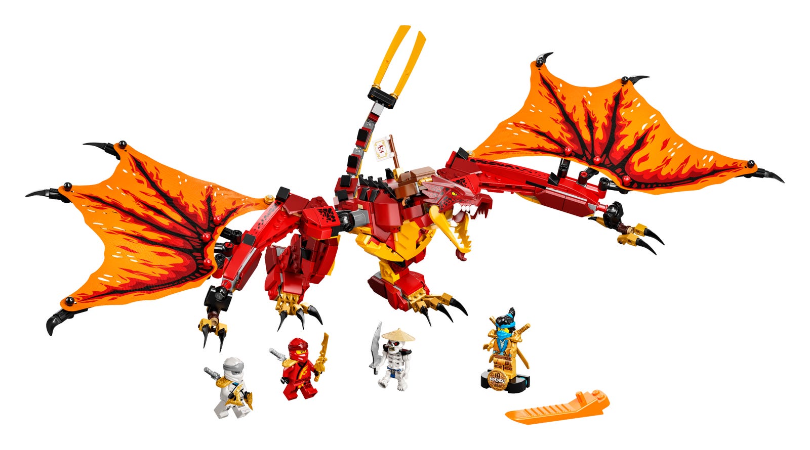Lego Fire Dragon Attack