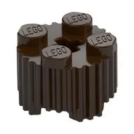 Brick Round 2 x 2 [Grill] / Dark Brown