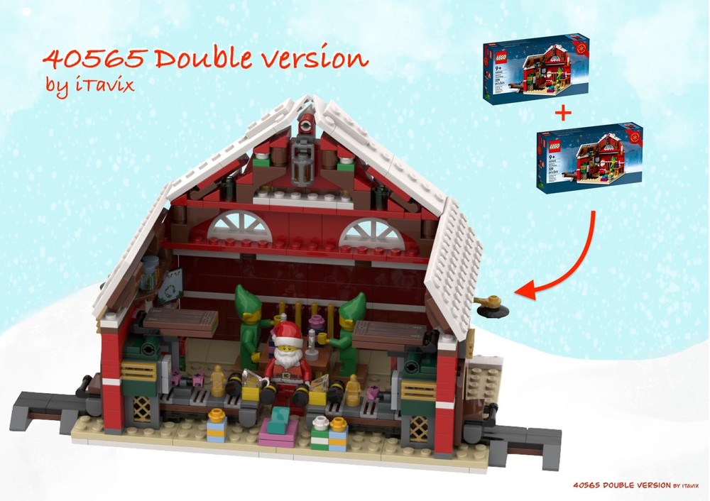 Lego 40565 double version