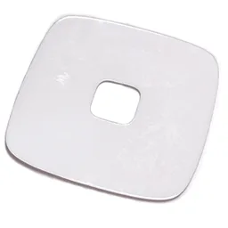 Clikits Icon Accent, Square 3 5/8 x 3 5/8 / White