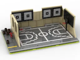 Modular Basketball Court