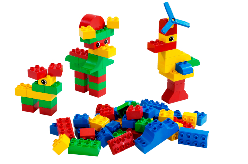 Lego Brick Bucket Large