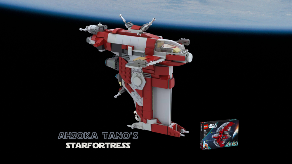 Lego Ahsoka Tano's Starfortress - Resistance Bomber - 75362 Alternative