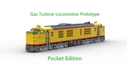 GE GTEL Prototype Union Pacific Gas Turbine Locomotive Pocket Edition