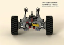 Powered Front Axle for Offroad Vehicles