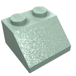 Brick Sloped 45° 2 x 2 / Sand Green