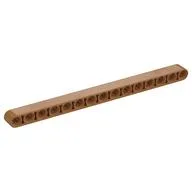 Technic Beam 1 x 15 Thick / Medium Nougat