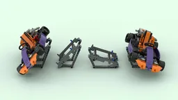 42048 Dual Side Stand