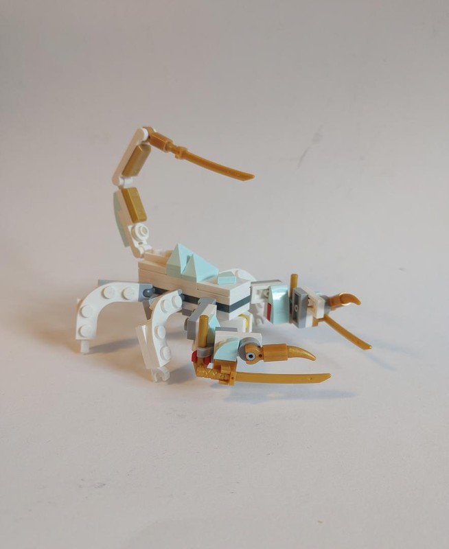 Lego Scorpion - Ice Dragon Creature 30649 alternate build