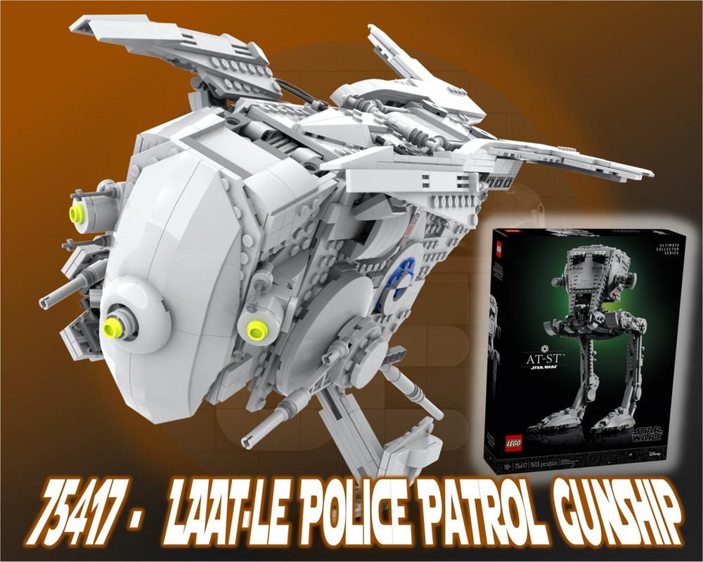 Lego 75417 - LAAT-le Police Patrol Gunship