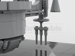 UCS Bespin Duel Diorama