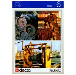 Activity Booklet 6 - Gears - Set 1030 / [No Color/Any Color]