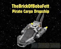 75346 Pirate Cargo Dropship