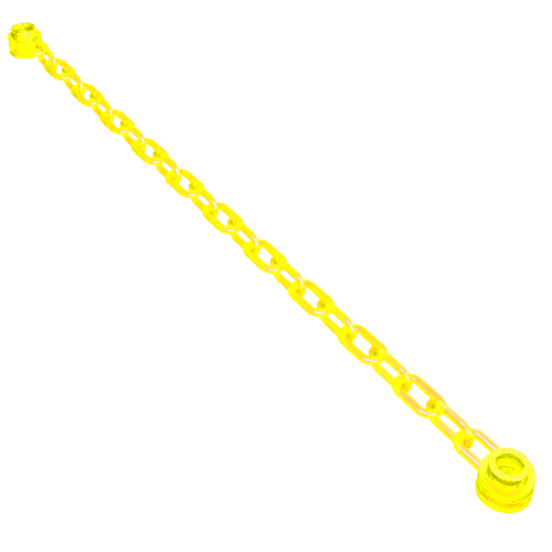 Lego Chain 17L [21 Links] / Trans-Neon Green