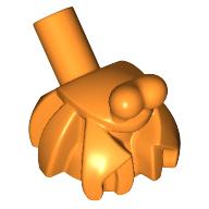 Lego Animal, Hermit Crab, with Bar [PLAIN] / Orange