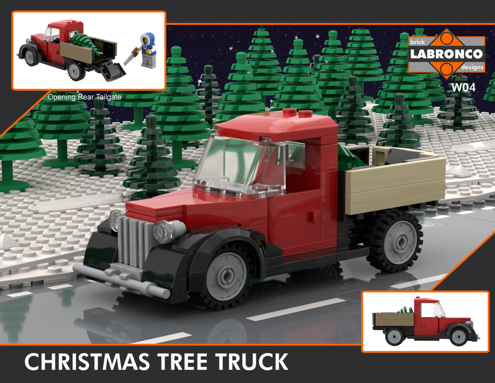 Lego W04 - Christmas Tree Truck