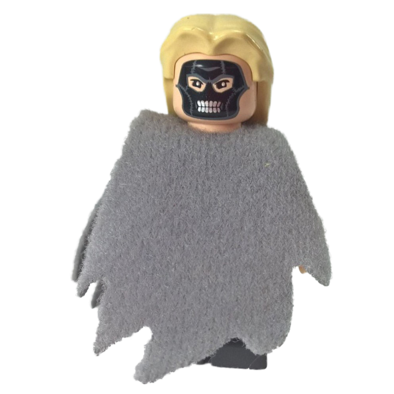 Lego Death Eater, Poncho Cape, Long Tan Hair