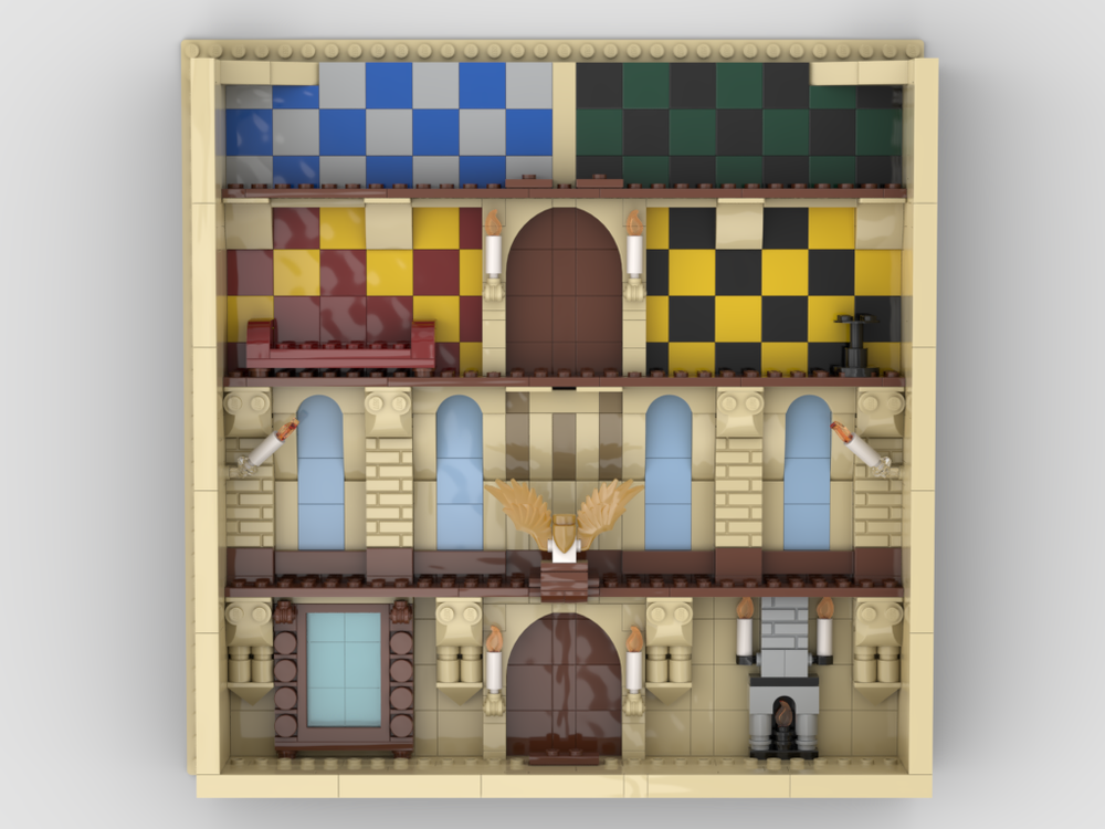Lego School of Witchcraft and Wizardry - Minifgure Case 02